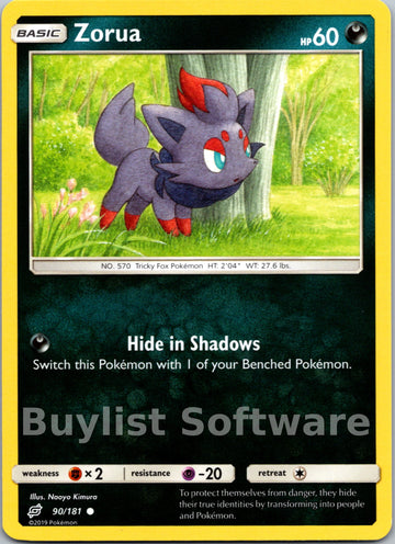 Zorua [90/181] [Team Up]