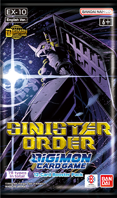 Digimon TCG: Sinister Order Booster Pack [EX10]