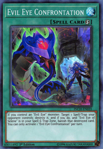 Evil Eye Confrontation [INCH-EN035] Super Rare