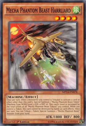 Mecha Phantom Beast Harrliard [MP14-EN078] Common