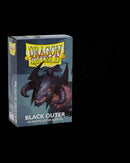 Dragon Shield: 100ct Black Matte Outer Sleeves (Standard Size)-3