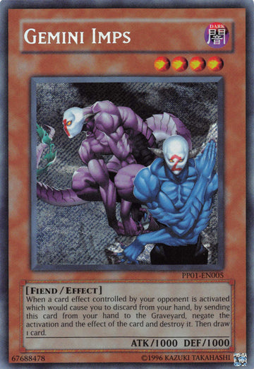 Gemini Imps [PP01-EN005] Secret Rare