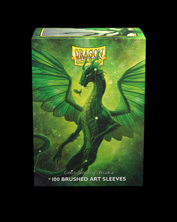 100ct Dragon Shield Brushed Art Sleeves:  Rayalda Constellations (Standard Size)