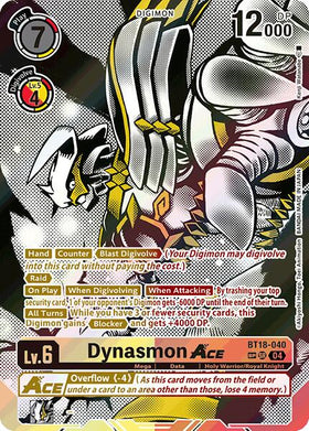 Dynasmon ACE (Textured) [BT18-040-SR] [Release Special Booster 2.0] Foil