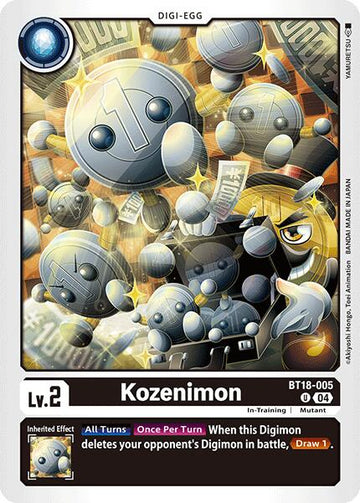 Kozenimon [BT18-005-U] [Release Special Booster 2.0] Normal