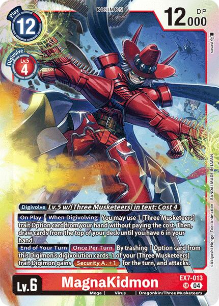 MagnaKidmon [EX7-013-SR] [Digimon LIBERATOR] Foil