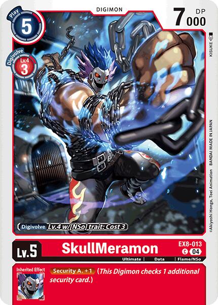 SkullMeramon [EX8-013-C] [Chain of Liberation] Normal