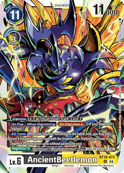 AncientBeetlemon [BT18-072-R] [Release Special Booster 2.0] Foil