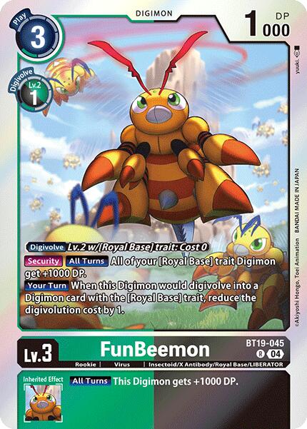 FunBeemon - BT19-045 [BT19-045-R] [Release Special Booster 2.0] Foil