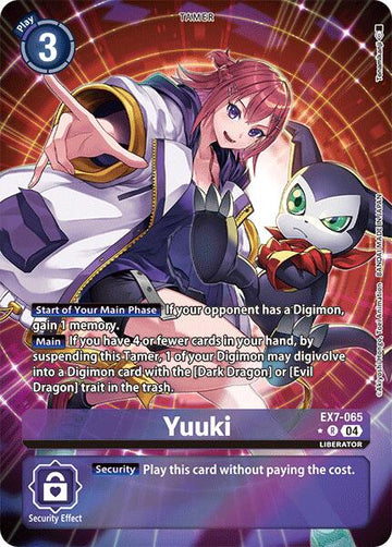 Yuuki (Alternate Art) [EX7-065-R] [Digimon LIBERATOR] Foil