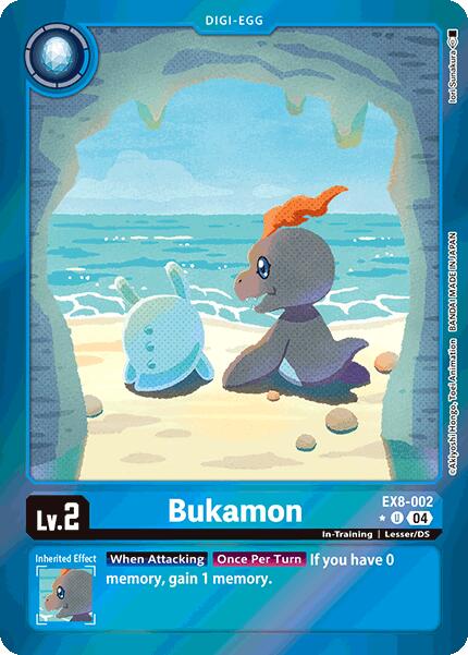 Bukamon (Limited Foil) [EX8-002-U] [Chain of Liberation] Foil