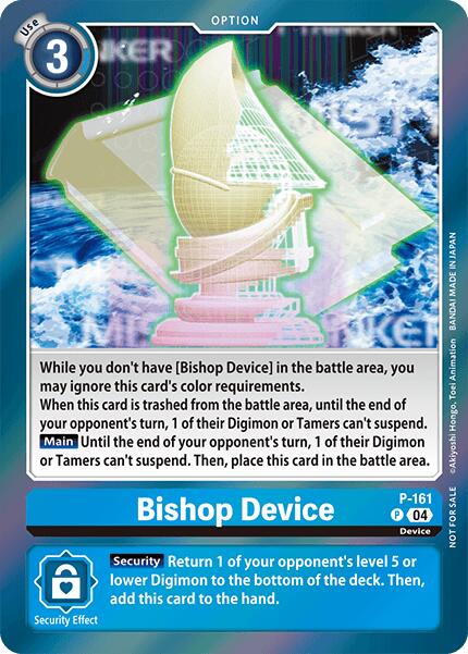 Bishop Device (Chain of Liberation Upgrade Pack) [P-161] [Digimon Promotion Cards] Foil