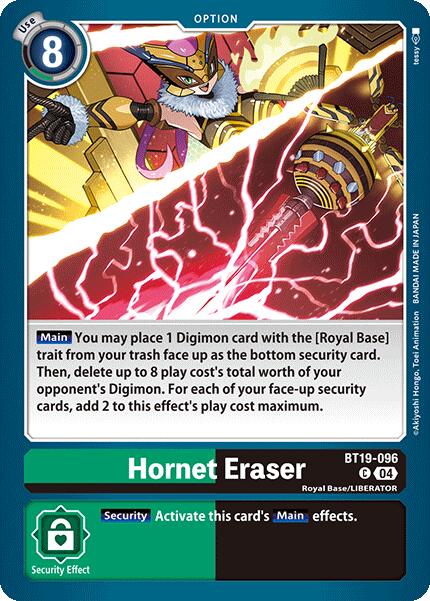 Hornet Eraser [BT19-096-C] [Release Special Booster 2.0] Normal