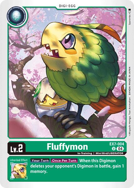 Fluffymon [EX7-004-U] [Digimon LIBERATOR] Normal