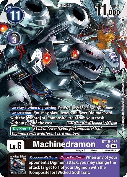 Machinedramon - BT19-065 [BT19-065-U] [Release Special Booster 2.0] Normal