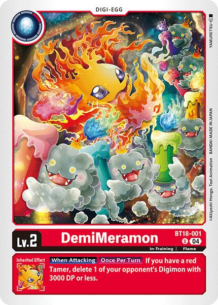 DemiMeramon [BT18-001-U] [Release Special Booster 2.0] Normal