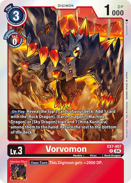 Vorvomon [EX7-007-R] [Digimon LIBERATOR] Foil