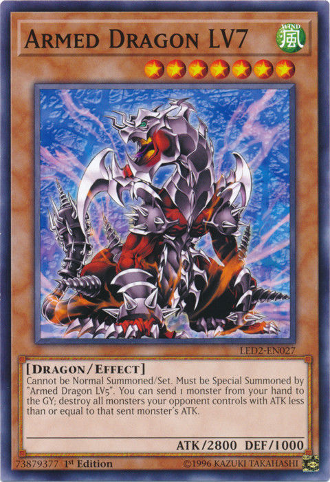 Armed Dragon LV7 [LED2-EN027] Common - Duel Kingdom