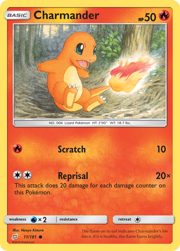 Charmander (11/181) [Sun & Moon: Team Up] - Duel Kingdom