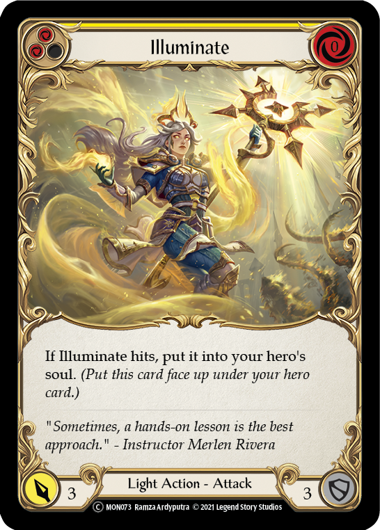 Illuminate (Yellow) [U-MON073] Unlimited Normal - Duel Kingdom