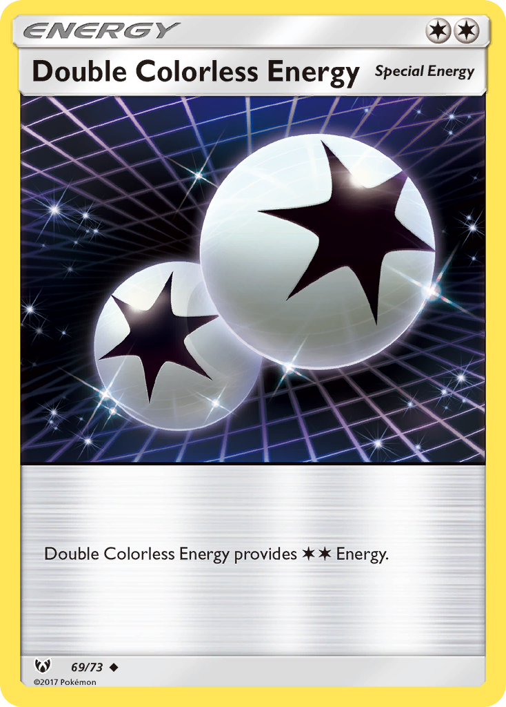 Double Colorless Energy (69/73) [Sun & Moon: Shining Legends] - Duel Kingdom