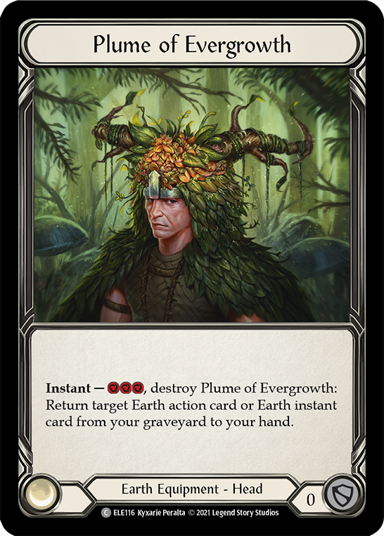 Plume of Evergrowth [ELE116] 1st Edition Normal - Duel Kingdom