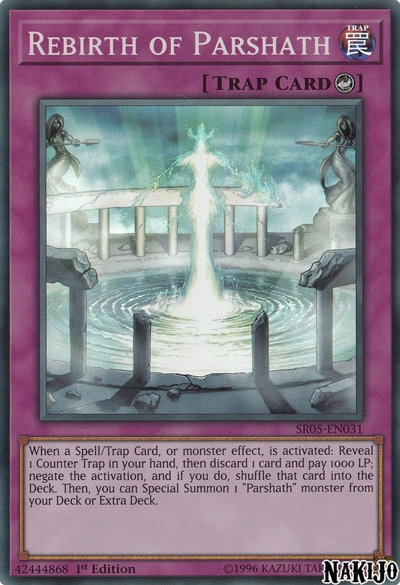 Rebirth of Parshath [SR05-EN031] Super Rare - Duel Kingdom