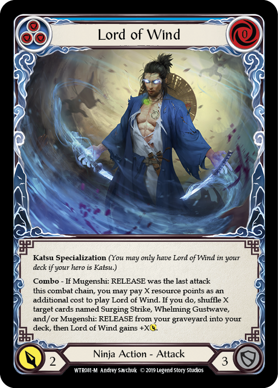 Lord of Wind [WTR081-M] Alpha Print Normal - Duel Kingdom