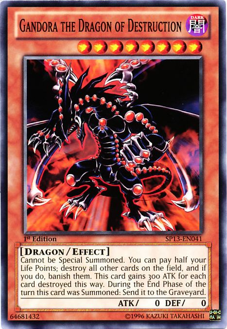Gandora the Dragon of Destruction [SP13-EN041] Common - Duel Kingdom
