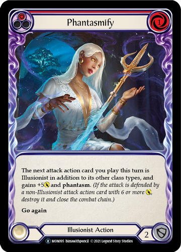 Phantasmify (Red) [U-MON095] Unlimited Normal - Duel Kingdom