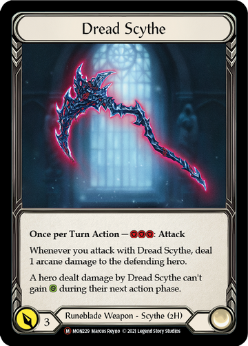 Dread Scythe (Rainbow Foil) [U-MON229-RF] Unlimited Rainbow Foil - Duel Kingdom