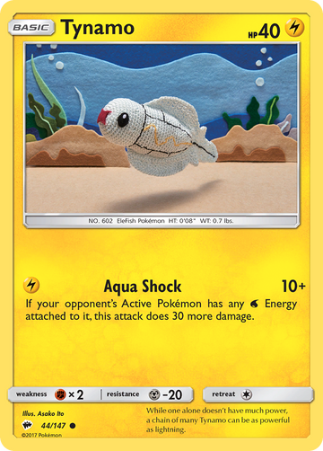 Tynamo (44/147) [Sun & Moon: Burning Shadows] - Duel Kingdom