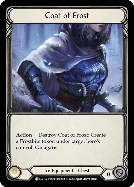 Coat of Frost [ELE145] 1st Edition Normal - Duel Kingdom