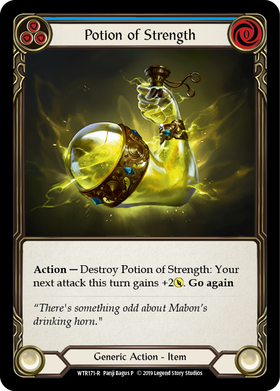 Potion of Strength [WTR171-R] Alpha Print Normal - Duel Kingdom