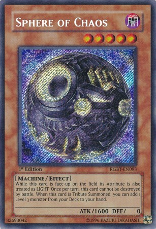 Sphere of Chaos [RGBT-EN093] Secret Rare - Duel Kingdom