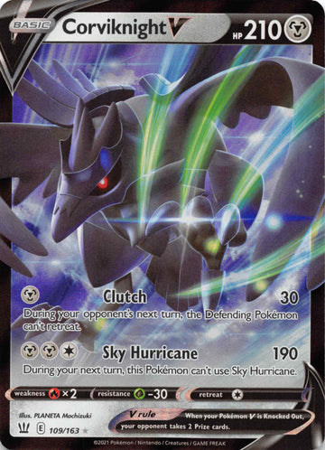 Corviknight V (109/163) [Sword & Shield: Battle Styles] - Duel Kingdom