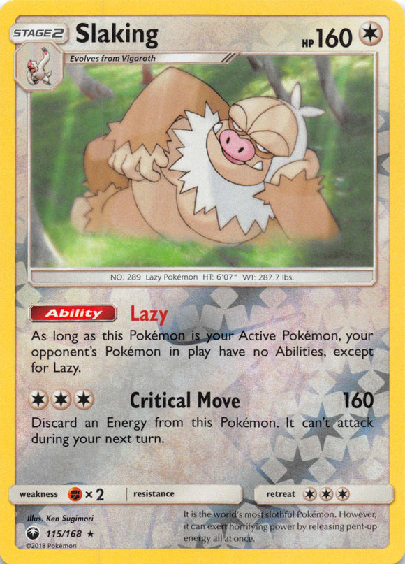 Slaking [115/168] [Celestial Storm] Reverse Holofoil