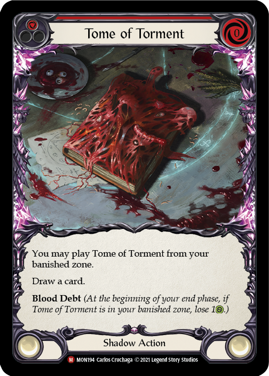 Tome of Torment [MON194] 1st Edition Normal - Duel Kingdom