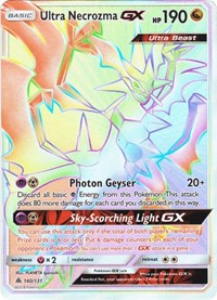 Ultra Necrozma GX (Secret) (140) [SM - Forbidden Light] - Duel Kingdom