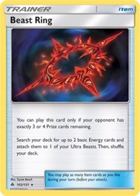 Beast Ring (102) [SM - Forbidden Light] - Duel Kingdom