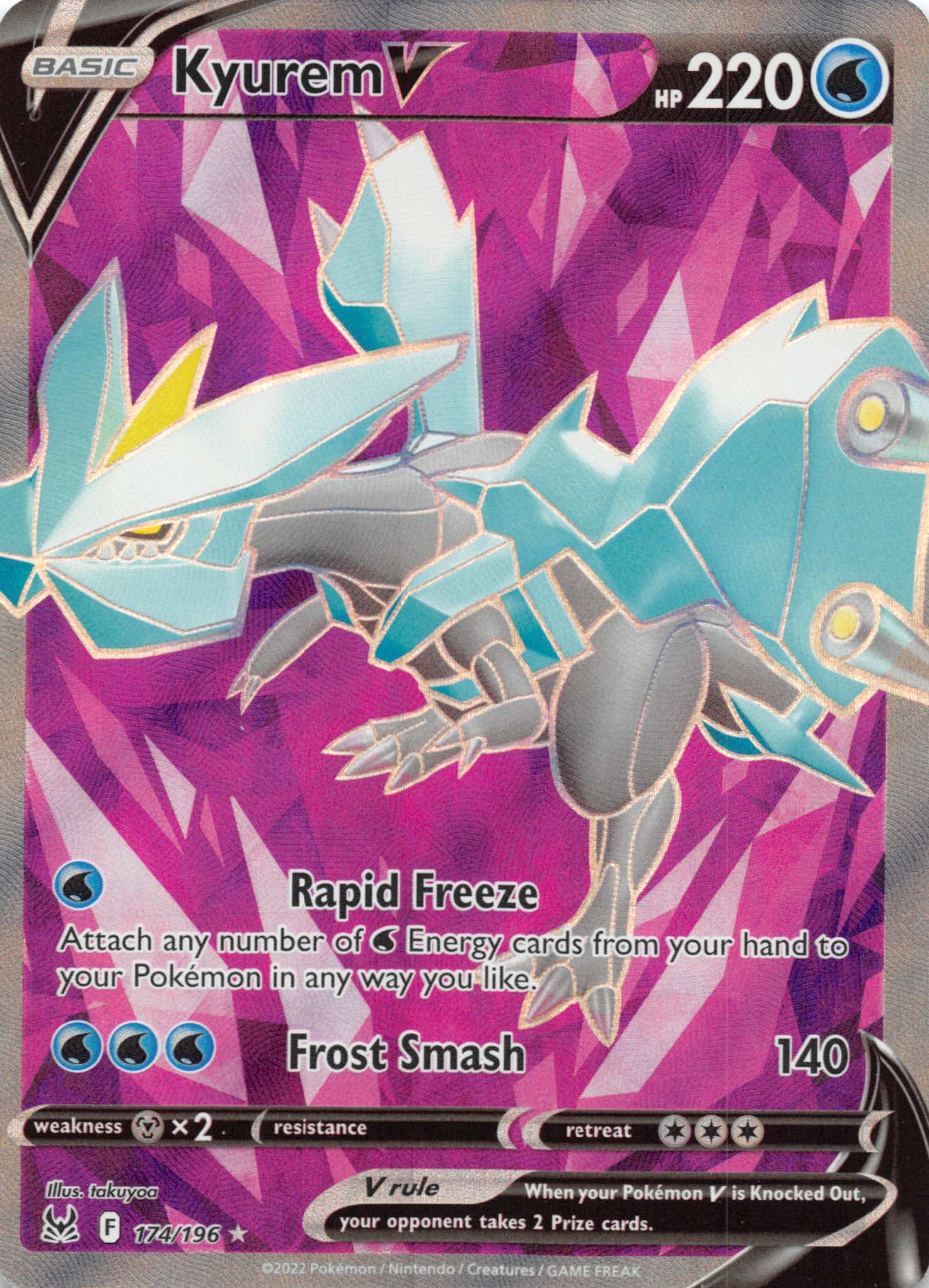 Kyurem V (174/196) [Sword & Shield: Lost Origin]