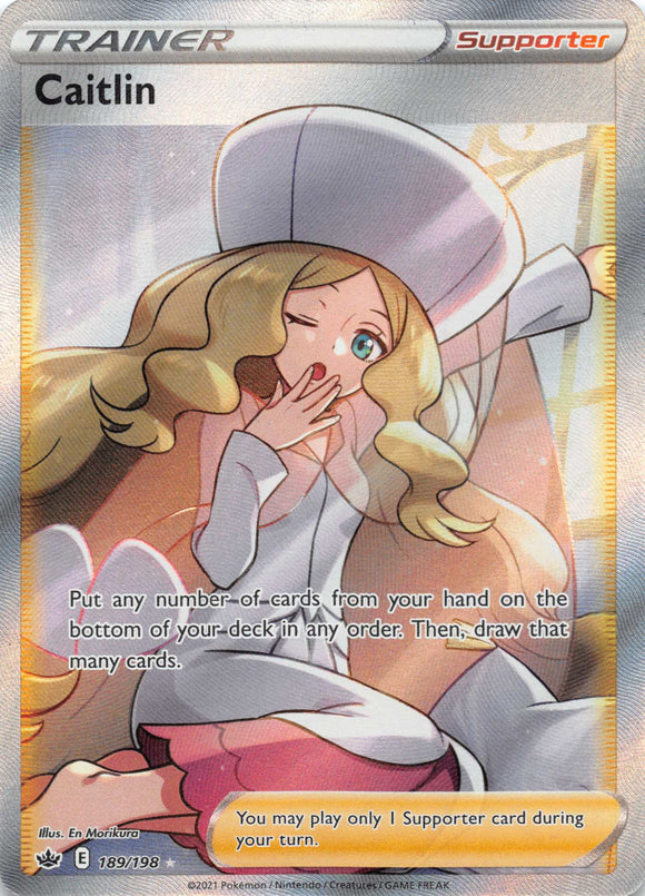 Caitlin (189/198) [Sword & Shield: Chilling Reign]