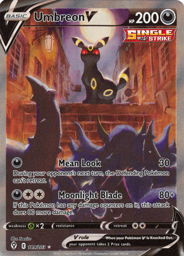 Umbreon V (189/203) [Sword & Shield: Evolving Skies]