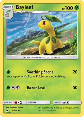 Bayleef (7/214) [Sun & Moon: Lost Thunder] - Duel Kingdom