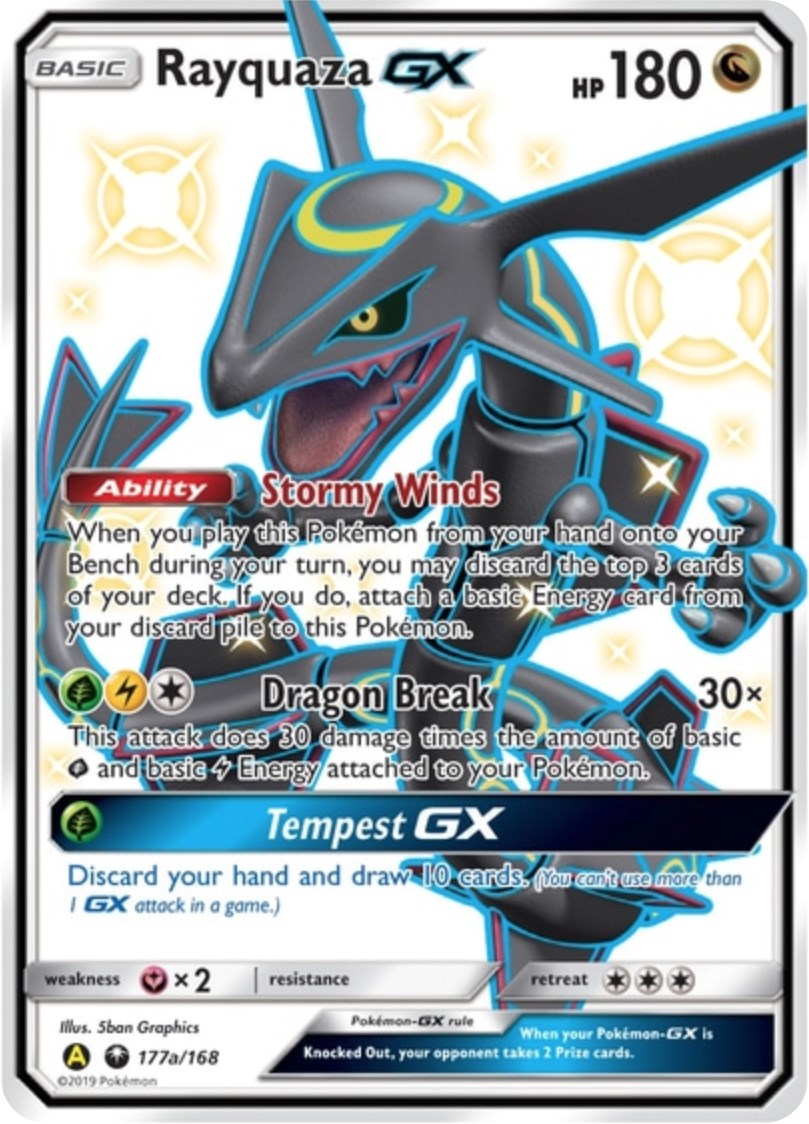 Rayquaza-GX [177a/168] - (Celestial Storm) Holofoil