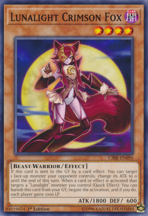 Lunalight Crimson Fox [CIBR-EN090] Common - Duel Kingdom