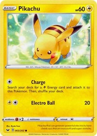 Pikachu (065/202) [SWSH01: Sword & Shield Base Set] - Duel Kingdom