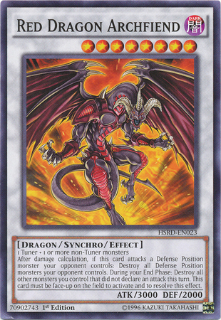 Red Dragon Archfiend [HSRD-EN023] Common - Duel Kingdom