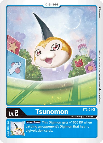 Tsunomon [ST2-01] [Starter Deck 02: Cocytus Blue] Normal