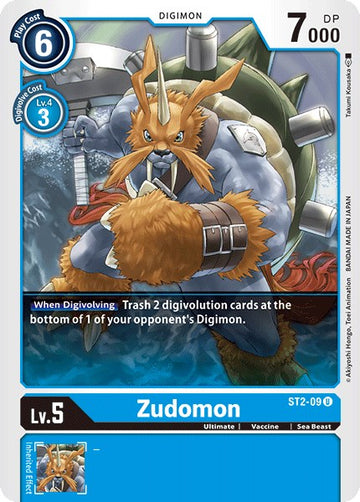 Zudomon [ST2-09] [Starter Deck 02: Cocytus Blue] Normal